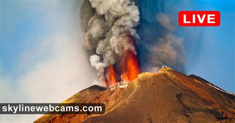 etna volcano live cam|Webcam Etna .